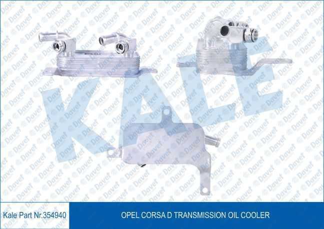 KALE 354940 Yag Sogutucu Sanziman Opel Corsa D (Tekli)